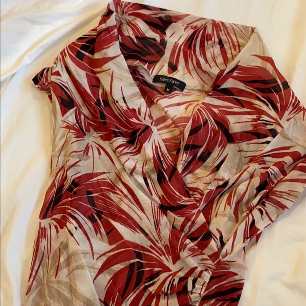 Great condition sheer formal top